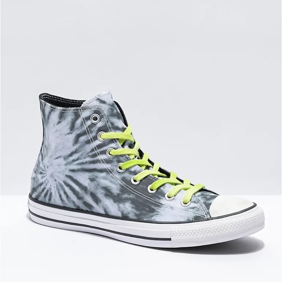 🆕Converse Chuck Taylor Black & White Tie Dye Unisex High Top Sneaker Mens Sizes - Picture 1 of 13